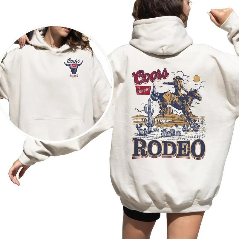 Comfort Colors, Cowboy Rodeo Vintage Graphic Shirt, Retro Cowboy Shirt, Vintage Washed Shirt Hoodie, Sweatshirt