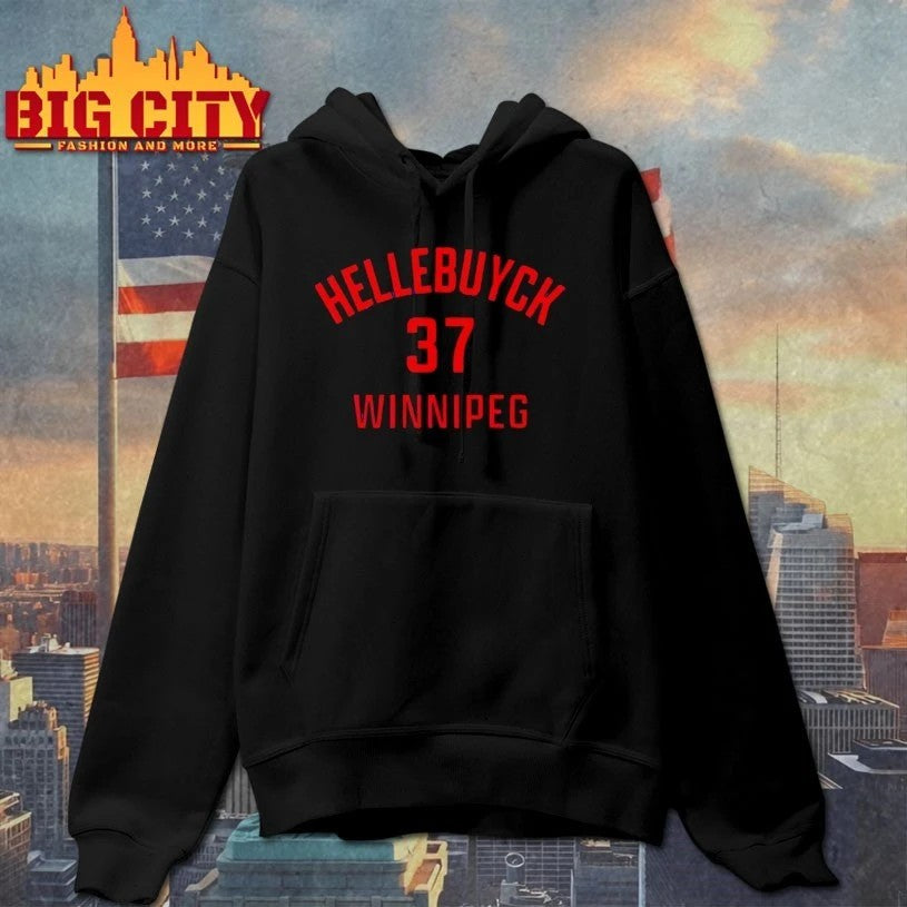 Connor Hellebuyck Winnipeg Name & Number t-shirt