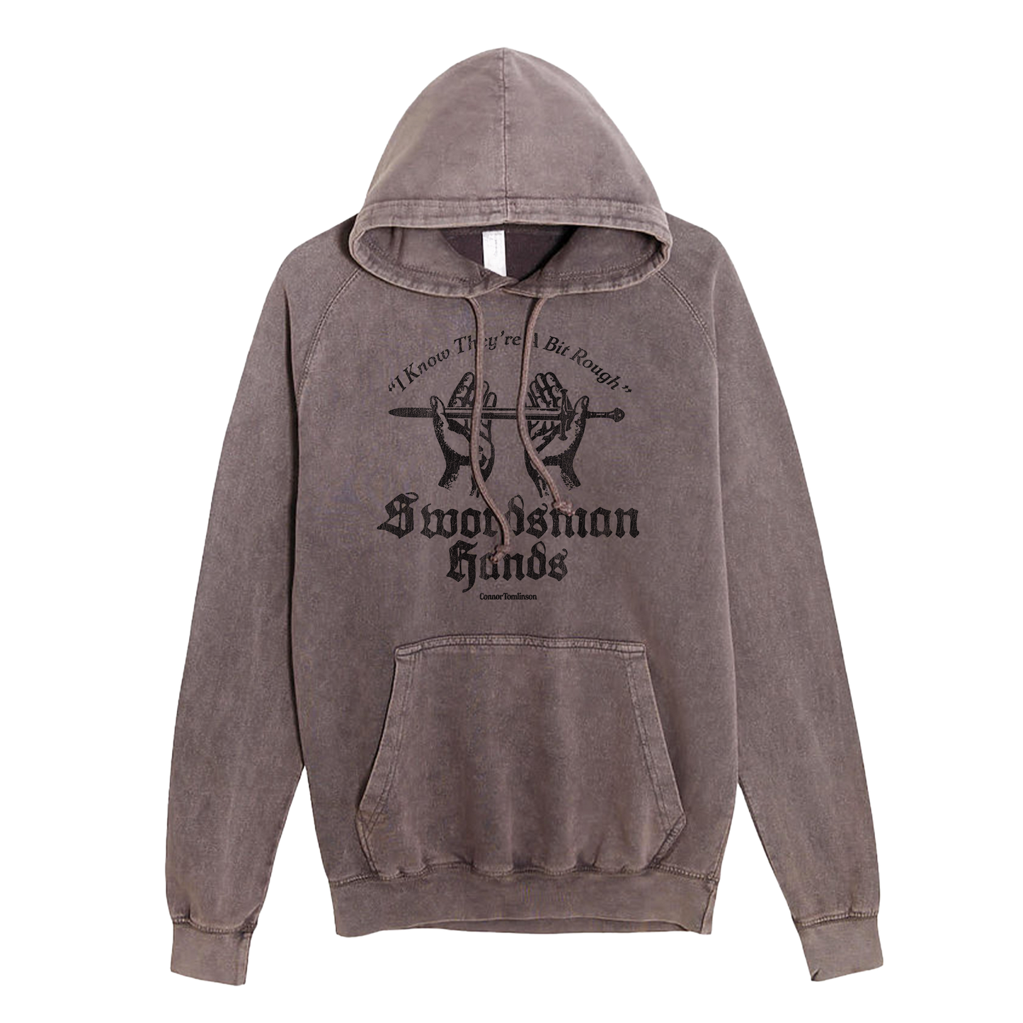 Swordsman Hands Vintage Hoodie
