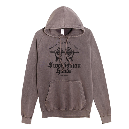 Swordsman Hands Vintage Hoodie