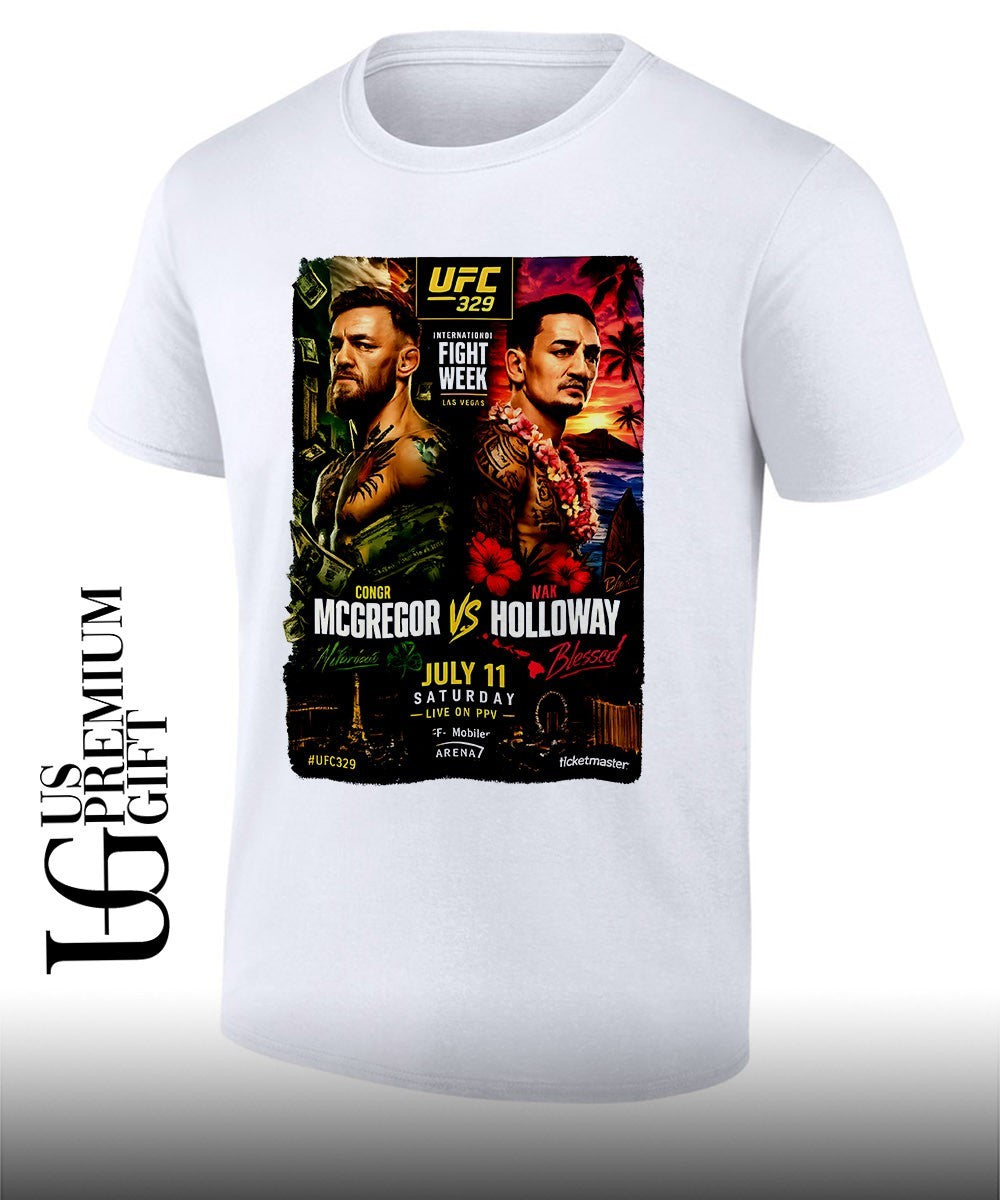 Conor McGregor vs Max Holloway UFC 329 International Fight Week shirt