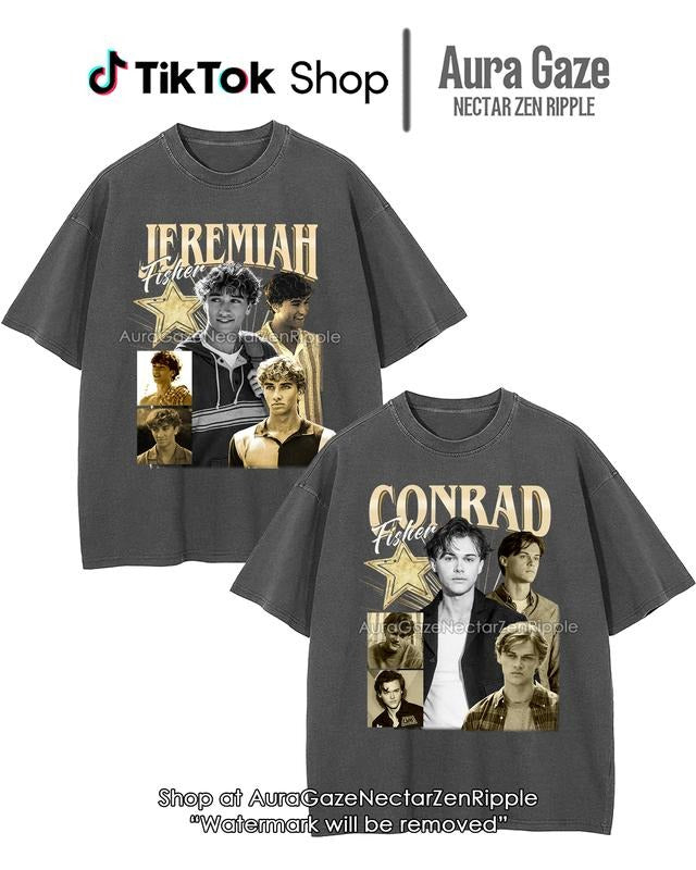 Conrad & Jeremiah - TSITP Comfort Colors Unisex Tshirt For Fan,The Summer I Turned Pretty Retro Bootleg Shirt, Celebrity Crush Movie Merch