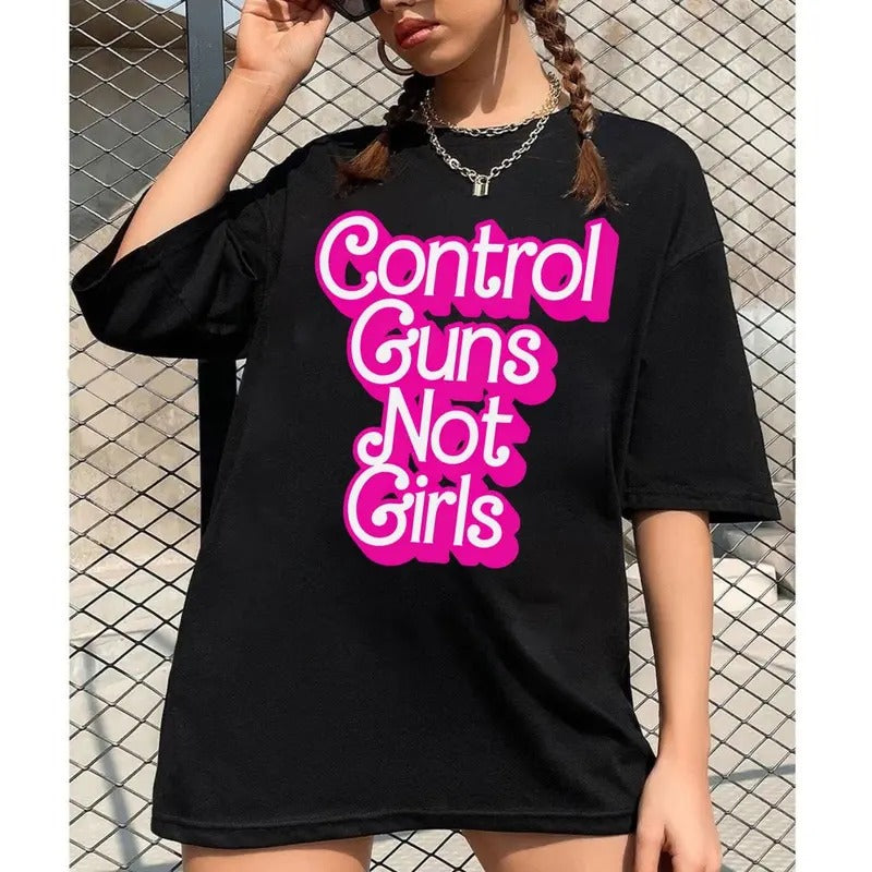 Control Guns not Girls T-shirt, Thoughts and Prayers, Gun Control Shirt, Anti-Gun Shirt, Protect Kids Shirt Hoodie,...