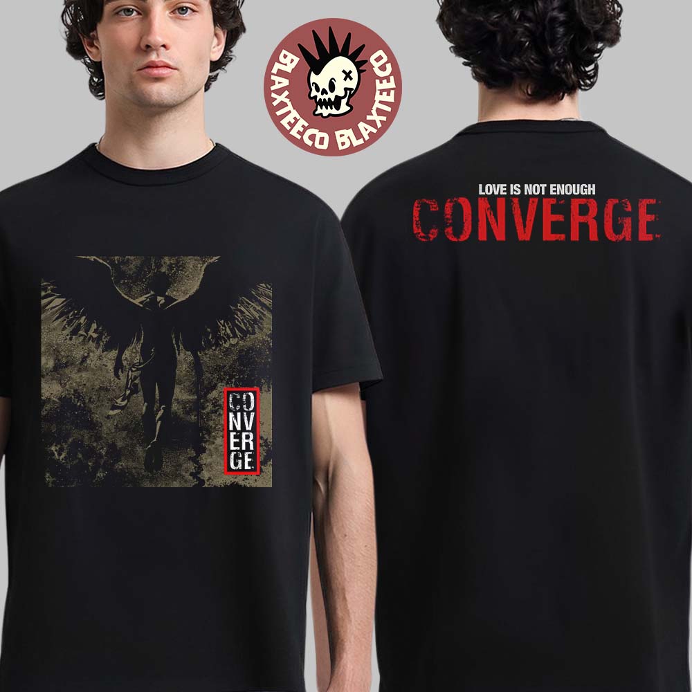 Converge Love Is Not Enough Album Cover Merch T-Shirt