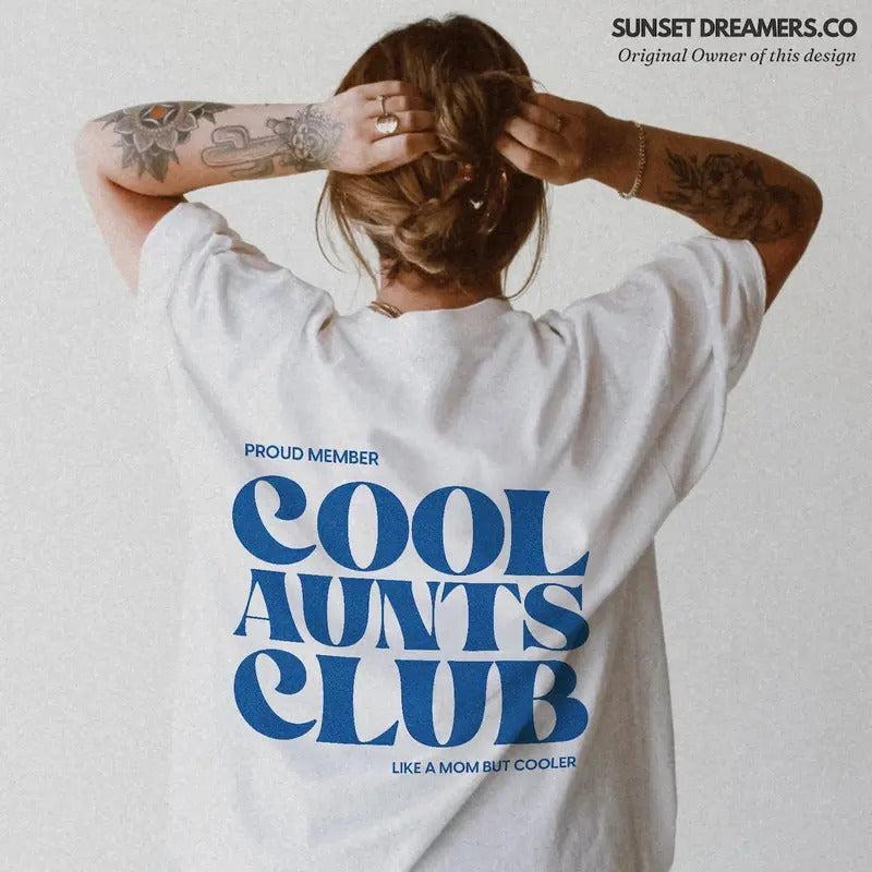 Cool Aunts Club Aunt shirt  , Mother's Day shirt Hoodie, Sweatshirt | UrbanDripWear.com