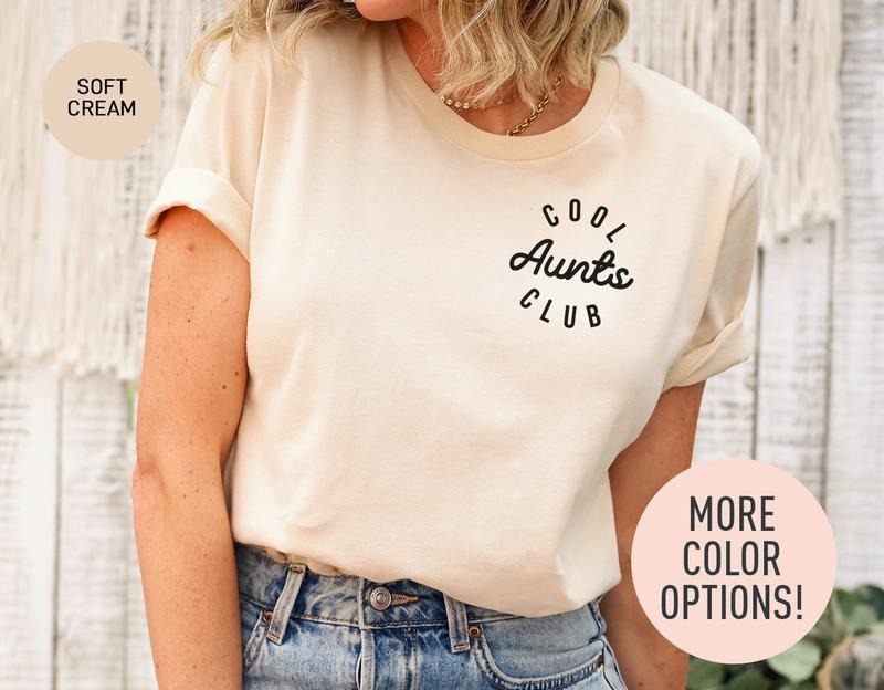 Cool Aunts Club Shirt Cool Aunts Shirt Favorite Aunt Shirt Cool Aunt Gift From Niece New Aunt Shirt Funny Cool Aunt Shirt...