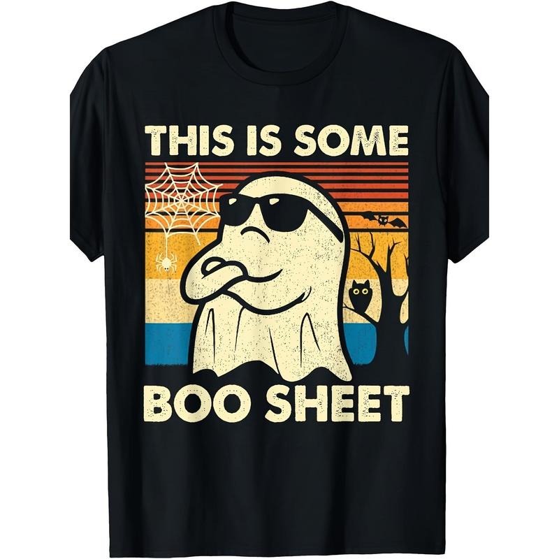 Cool Cute Ghost Retro Funny Halloween Boo Sheet This Is Some Payeah T-Shirt for Men Women made in usa Hoodie, Sweatshirt