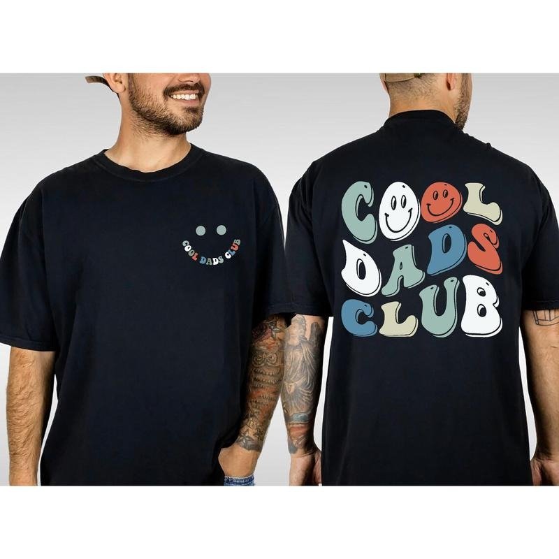 Cool Dads Club Shirt Cool Dad Club T-shirt Cool Dad Shirt Fathers Day Tshirt Gift For New Dad Dad Birthday Gift Dad To Be...