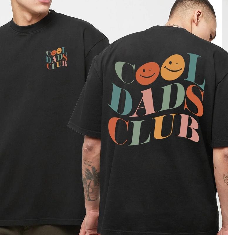 Cool Dads Club Sweatshirt Funny Shirt For Dad Birthday Gift For Dad Cool Dads Club Shirt - Organic Oversize Shirt Hoodie,...