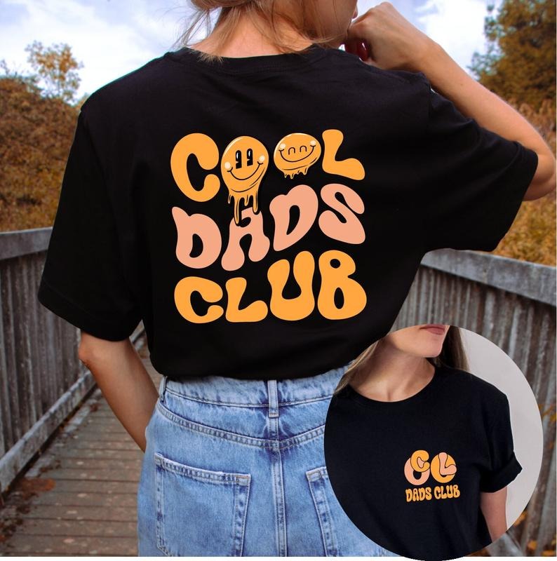 Cool Dads Club T-shirt For Men Funny Dad Shirt Pregnancy Announcement Shirt For Dad Cool Dads Shirt For New Dad Father...