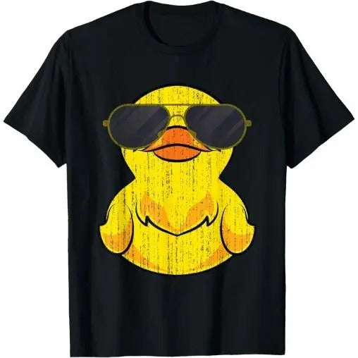 Cool Duckie Sunglasses Duckling Funny Ducky Rubber Duck T-Shirt Made in USA Hoodie, Sweatshirt | UrbanDripWear.com