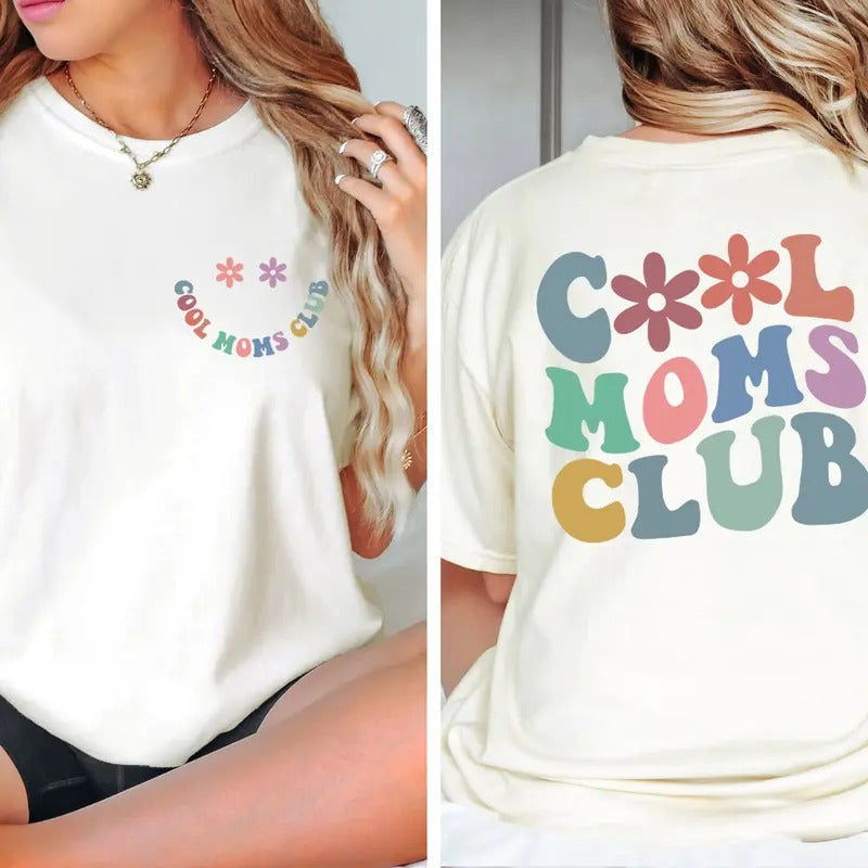 Cool Moms Club Shirt Gift For Mom Funny Mom Shirt Mom Birthday Gift Cute Mom Gift Best Mom Gift For Her Mom Shirt Hoodie,...
