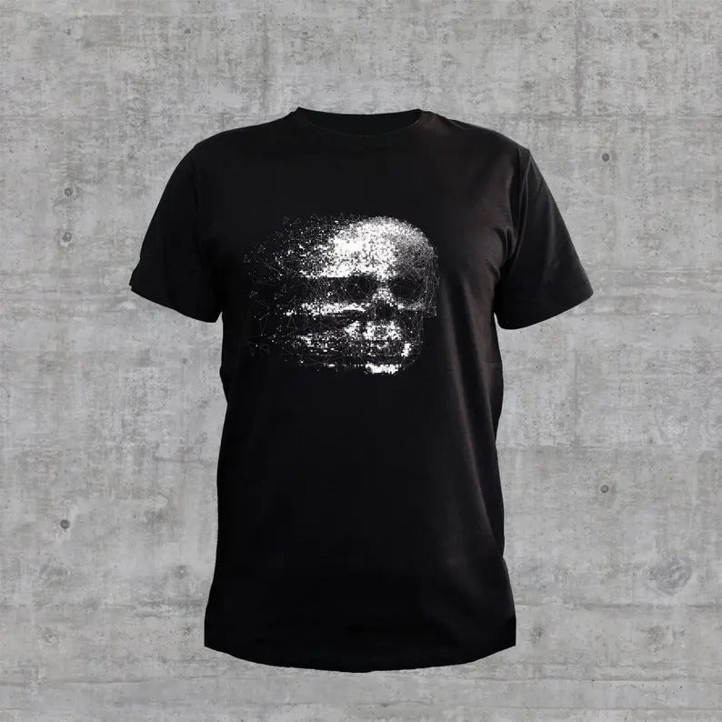Cool Skull shirt, Unisex halloween Skull shirt, horror tshirt Made in USA Hoodie, Sweatshirt | UrbanDripWear.com