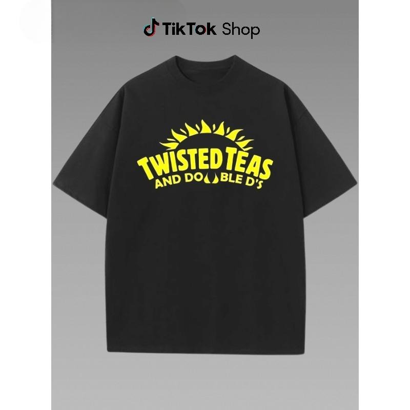 Cool Twisted Teas And Double T-Shirt  1 Pcs 180g Heavy Cotton T Shirt Hoodie, Sweatshirt | UrbanDripWear.com