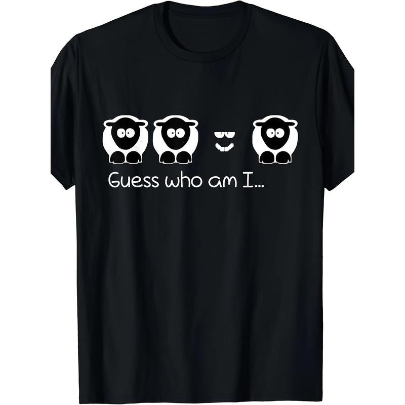 Cool who irony T-shirt Black Sheep Family men's T-shirt Made in USA Hoodie, Sweatshirt | UrbanDripWear.com