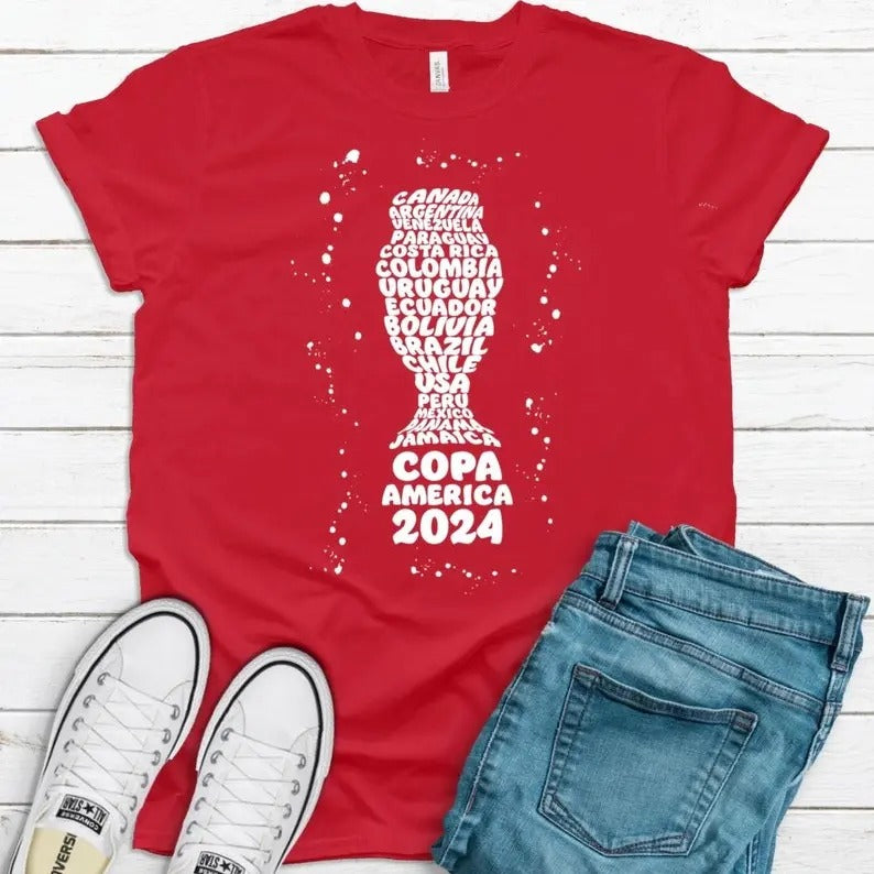 Copa America 2024 T Shirt Hoodie Sweater Sweatshirt | UrbanDripWear.com