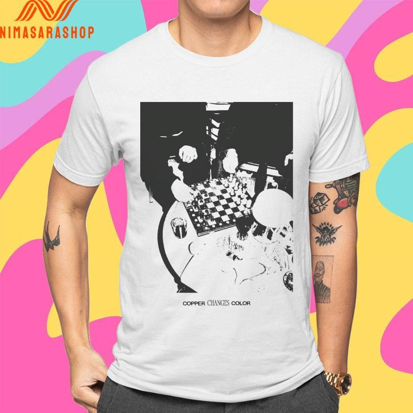 Copper Changes Color Chess Shirts