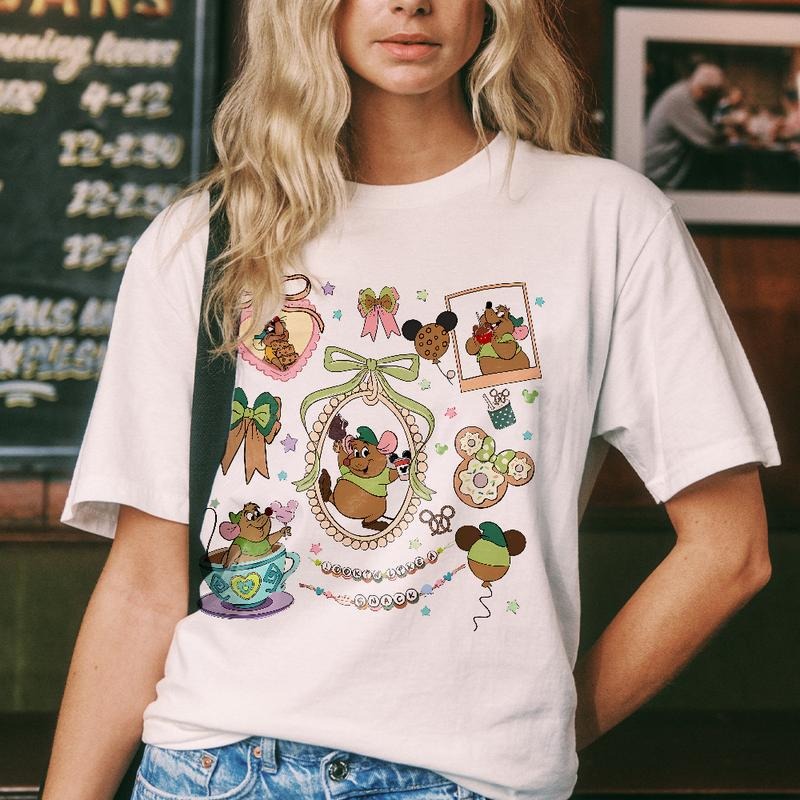 Coquette Bows Looking Like A Snack Gus Gus, Cinder Gus Gus T-Shirt, Trip Sweatshirt, Women Girly Gus Gus Tee Graphic...