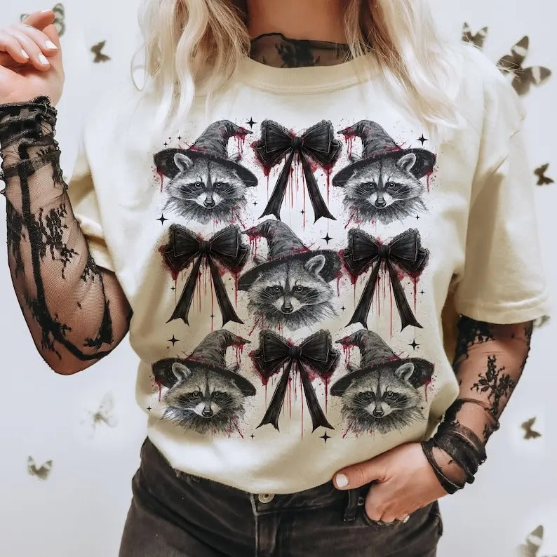 Coquette Halloween Shirt, feral Shirt, Halloween Shirt designs, Funny Shirt, Funny halloween Shirt, halloween girl Shirt,...