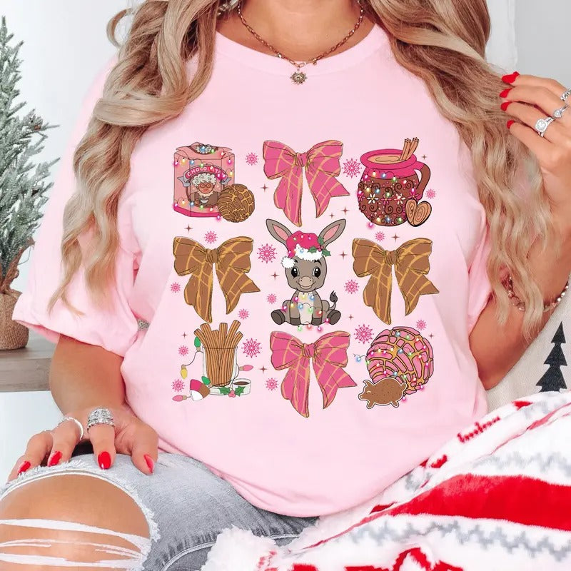 Coquette Mexican Christmas Shirt