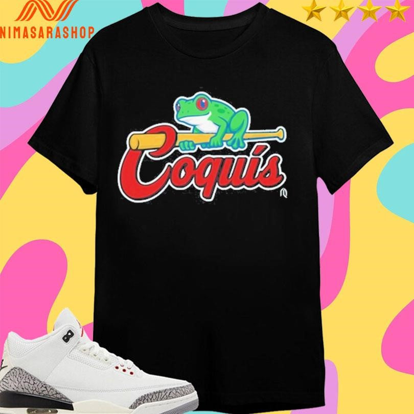 Coquís Frog Baseball Shirts