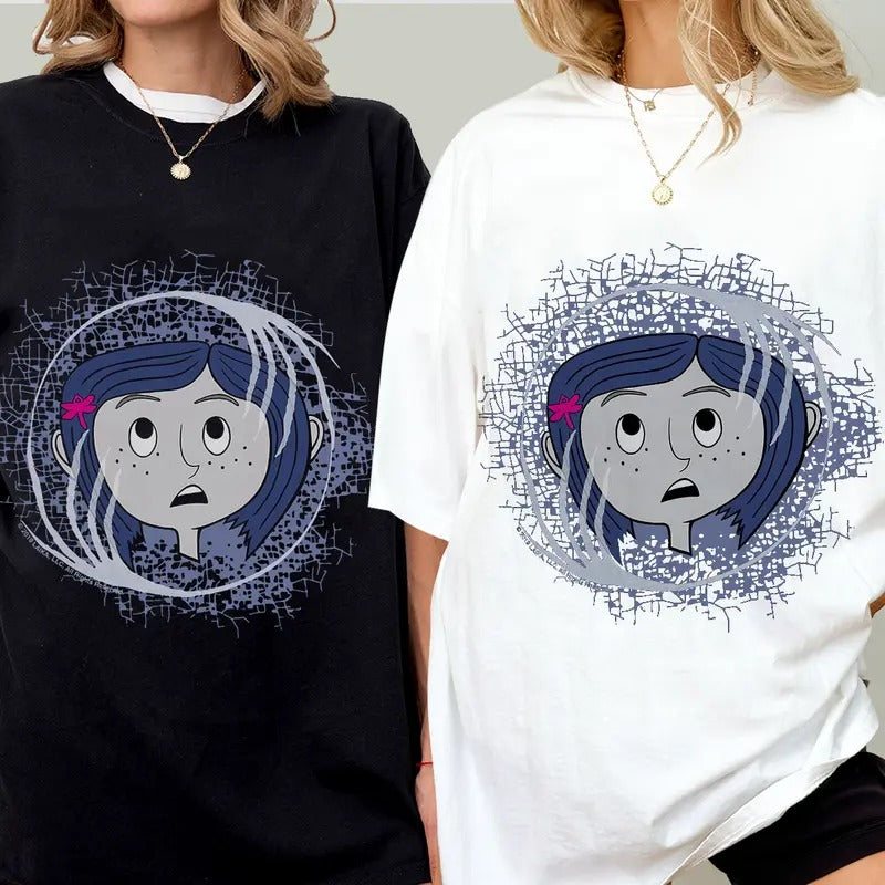 Coraline Ghost Hands T-Shirt, Movie Shirt, Trendy Sweatshirt, Gift for friend Hoodie | UrbanDripWear.com