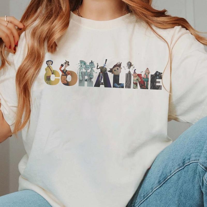 Coraline Movies T-shirt, Sweatshirt, Hoodie | UrbanDripWear.com