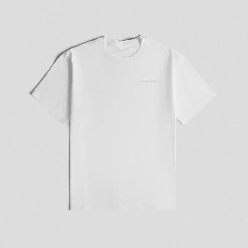 Core Logo Shirt - White Hoodie, Sweatshirt | UrbanDripWear.com
