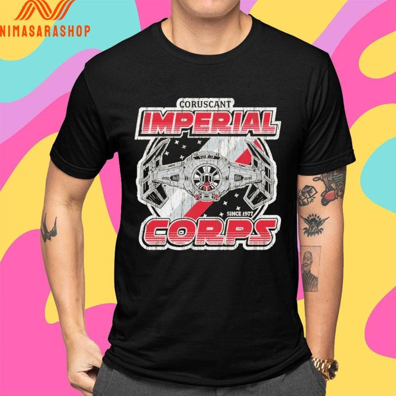 Coruscant Imperial Corps Since 1977 Shirts