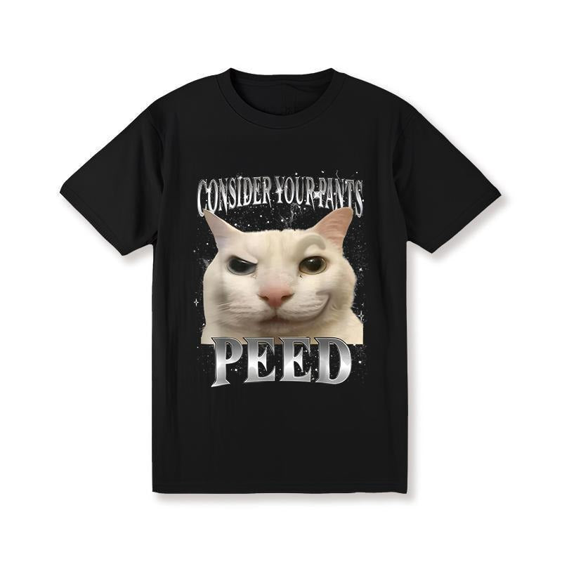 Cotton Fashion Consider  Cute Cat Meme Men Women T-Shirt Hoodie, Sweatshirt | UrbanDripWear.com