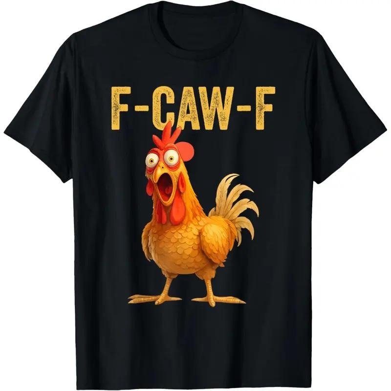 Cotton Unisex Funny F-Caw-F Chicken shirts, FCAWF Chicken T-Shirt Hoodie, Sweatshirt | UrbanDripWear.com