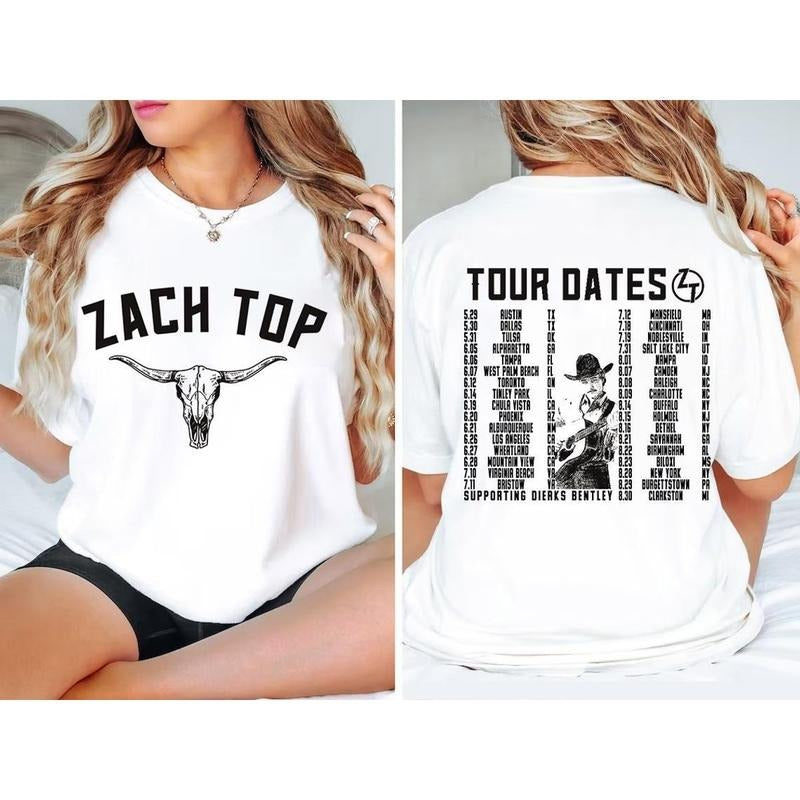 Country Music Tshirt, Zaach Top, Making Country Music Country Again, Western Style Shirt, Music Lover Gift, Unisex Short...