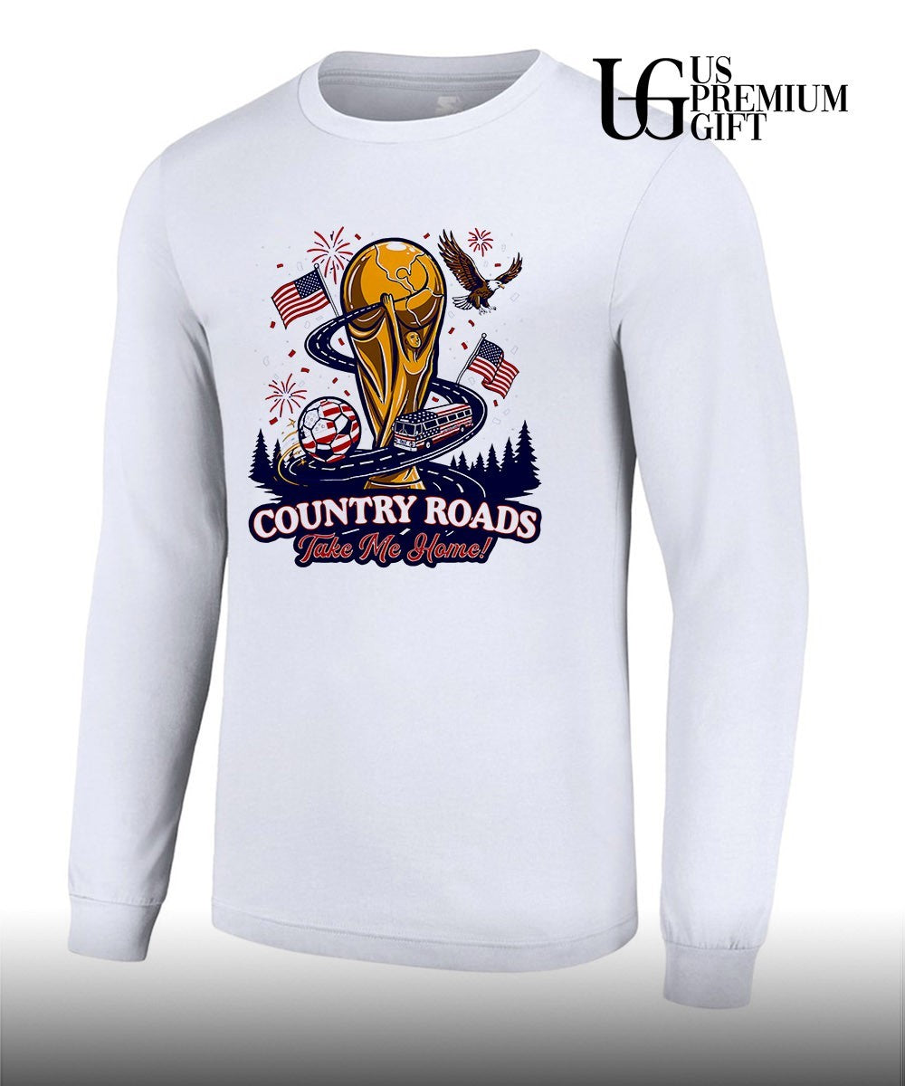 Country Roads Take Me Home USA 2026 shirt