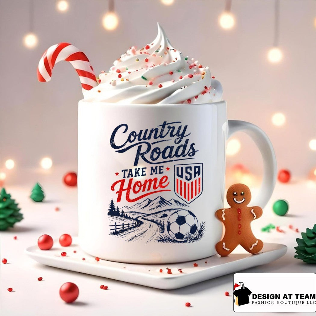 Country Roads Take Me Home USA Soccer World Cup 2026 shirt