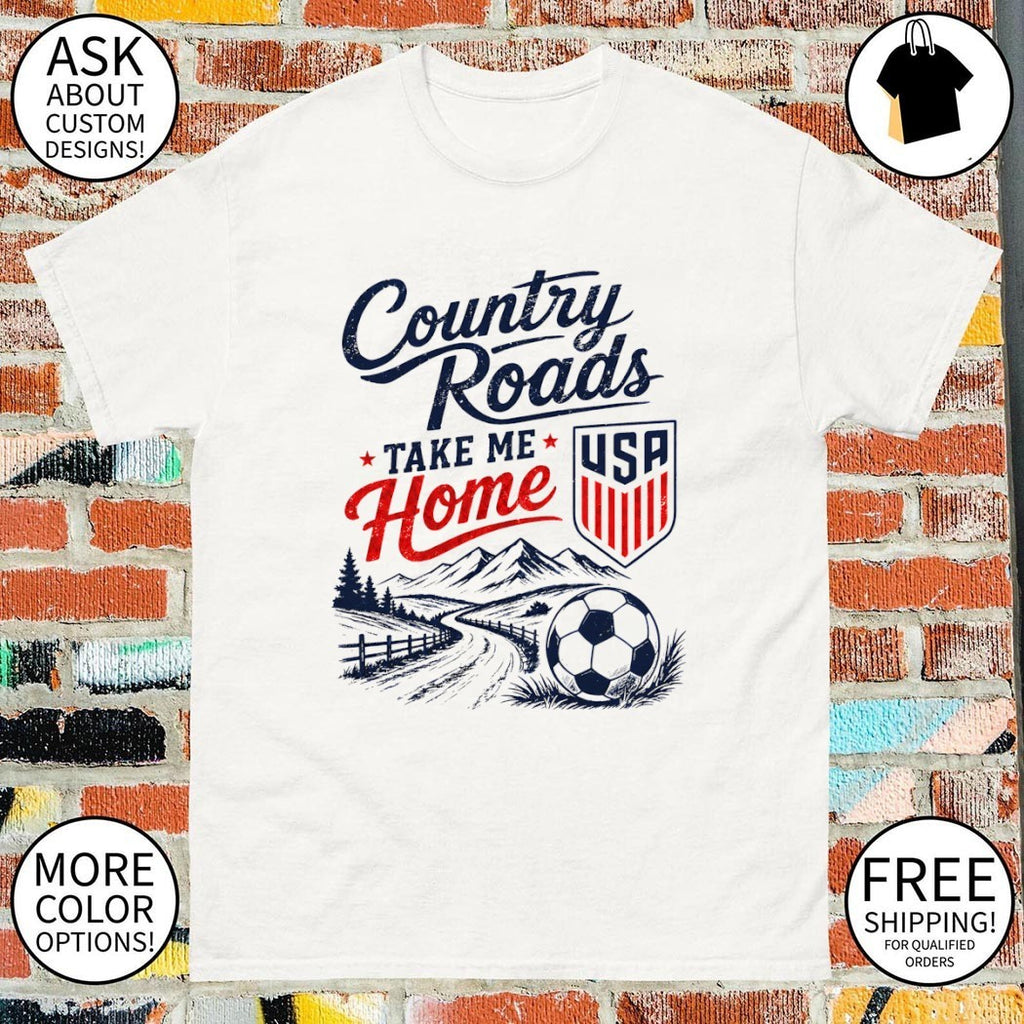 Country Roads Take Me Home USA Soccer World Cup 2026 shirt