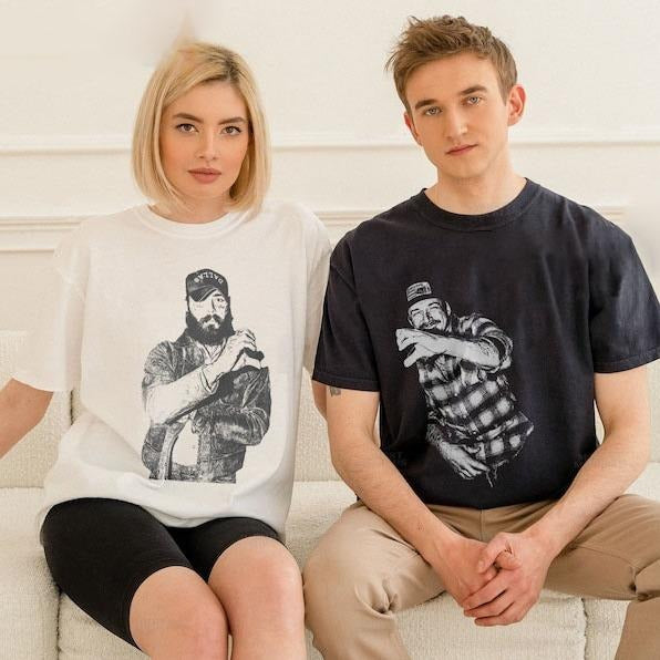 Couple Shirt I Had Some Help Shirt, Posty Wallen Fan Shirt, Music Fan shirt Hoodie, Sweatshirt | UrbanDripWear.com