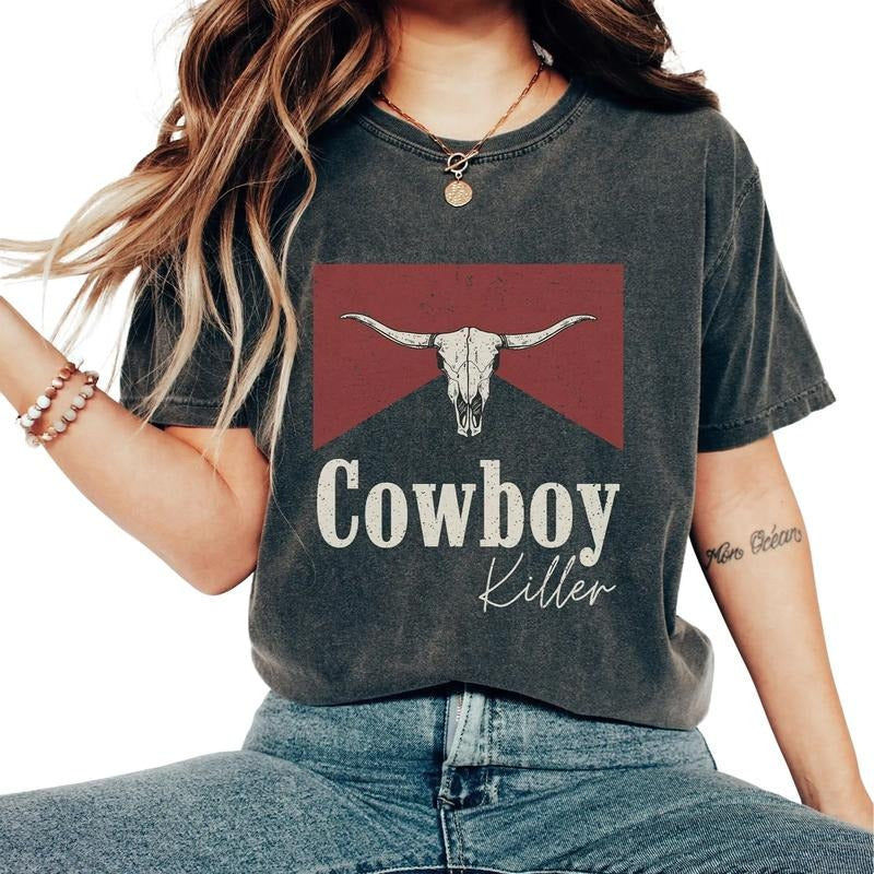 Cowboy Killers Shirt, Rodeo Shirt, Western Graphic Tee Hoodie, Sweatshirt | UrbanDripWear.com