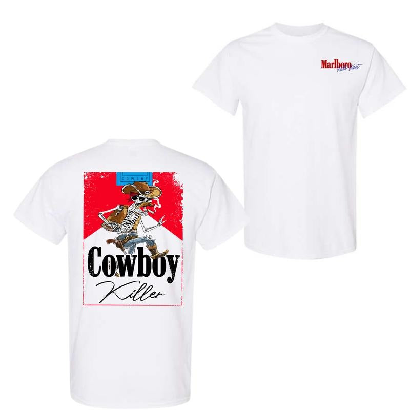 Cowboy Killers Skull Skeleton T-Shirt Sweatshirt Hoodie, Trendy Shirt | UrbanDripWear.com