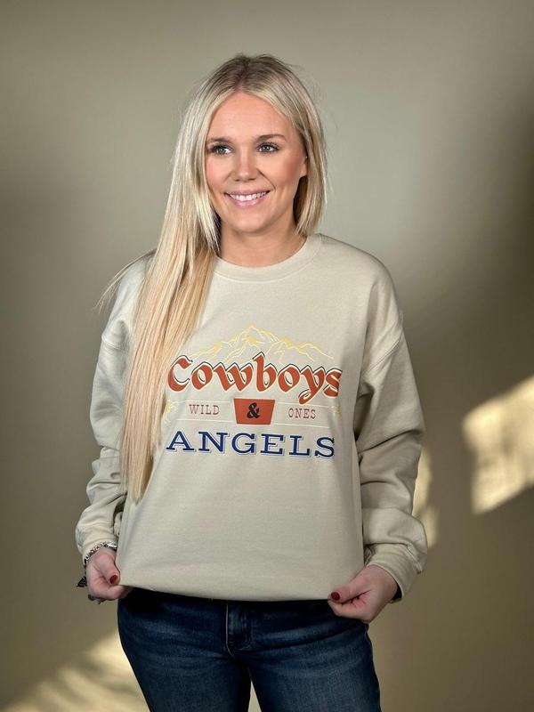 Cowboys and Angels Sweatshirt T-Shirts, Hoodie | UrbanDripWear.com