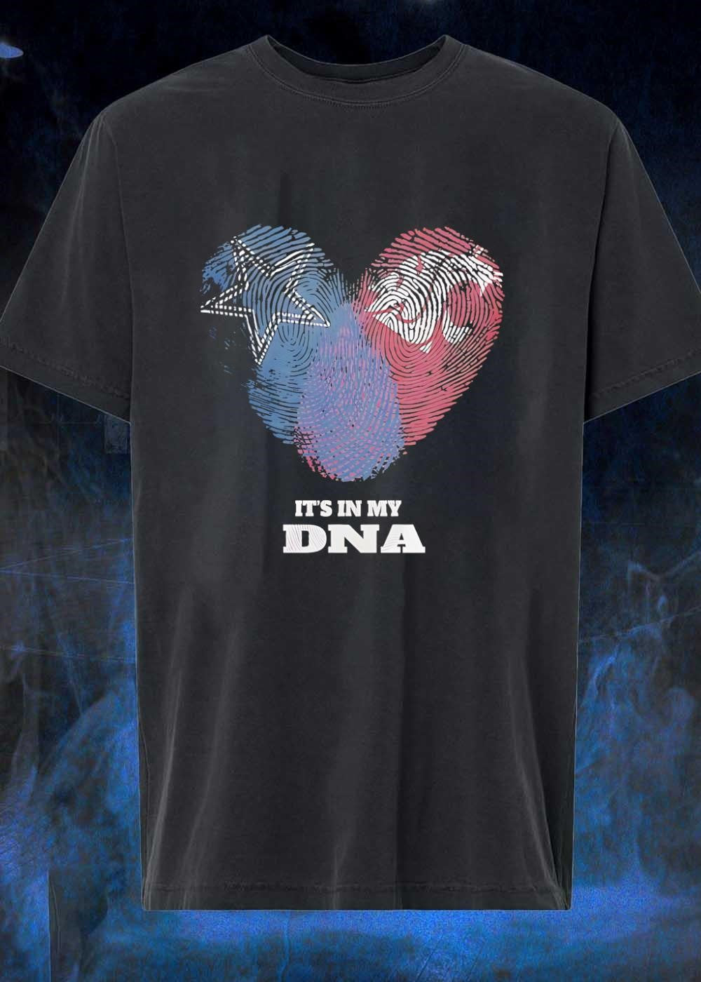 Cowboys and Texas Tech Red Raiders It’s in My DNA T-Shirt