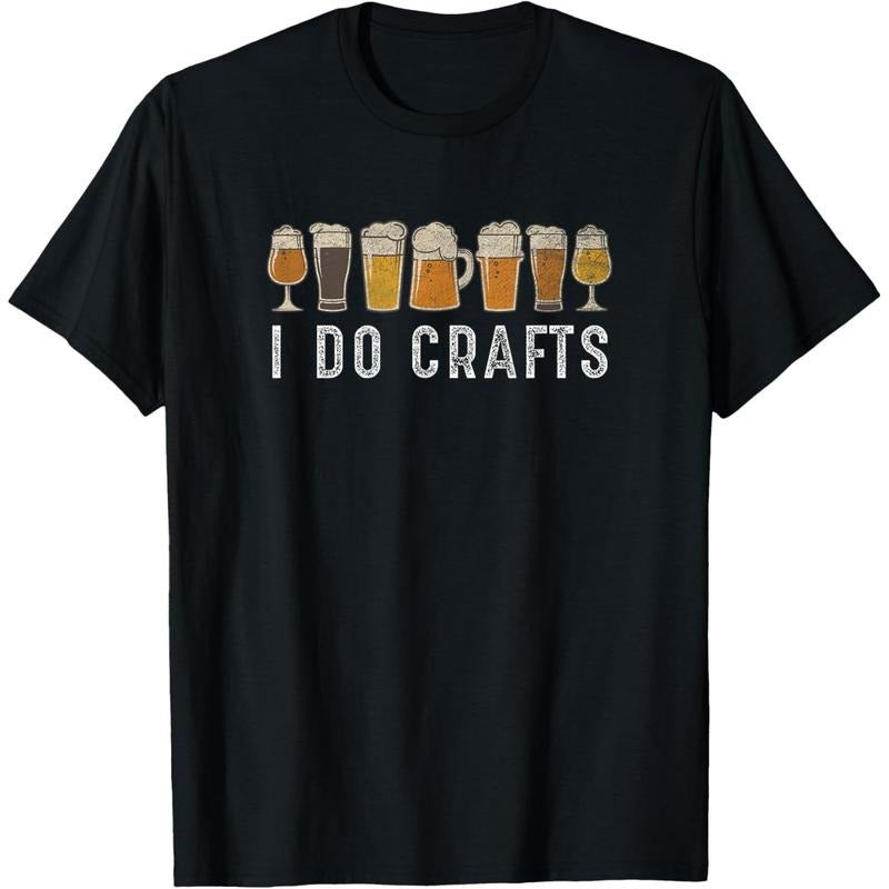 Craft Beer Vintage I Do Crafts Home Brew Art T-Shirt  made in us Hoodie, Sweatshirt | UrbanDripWear.com