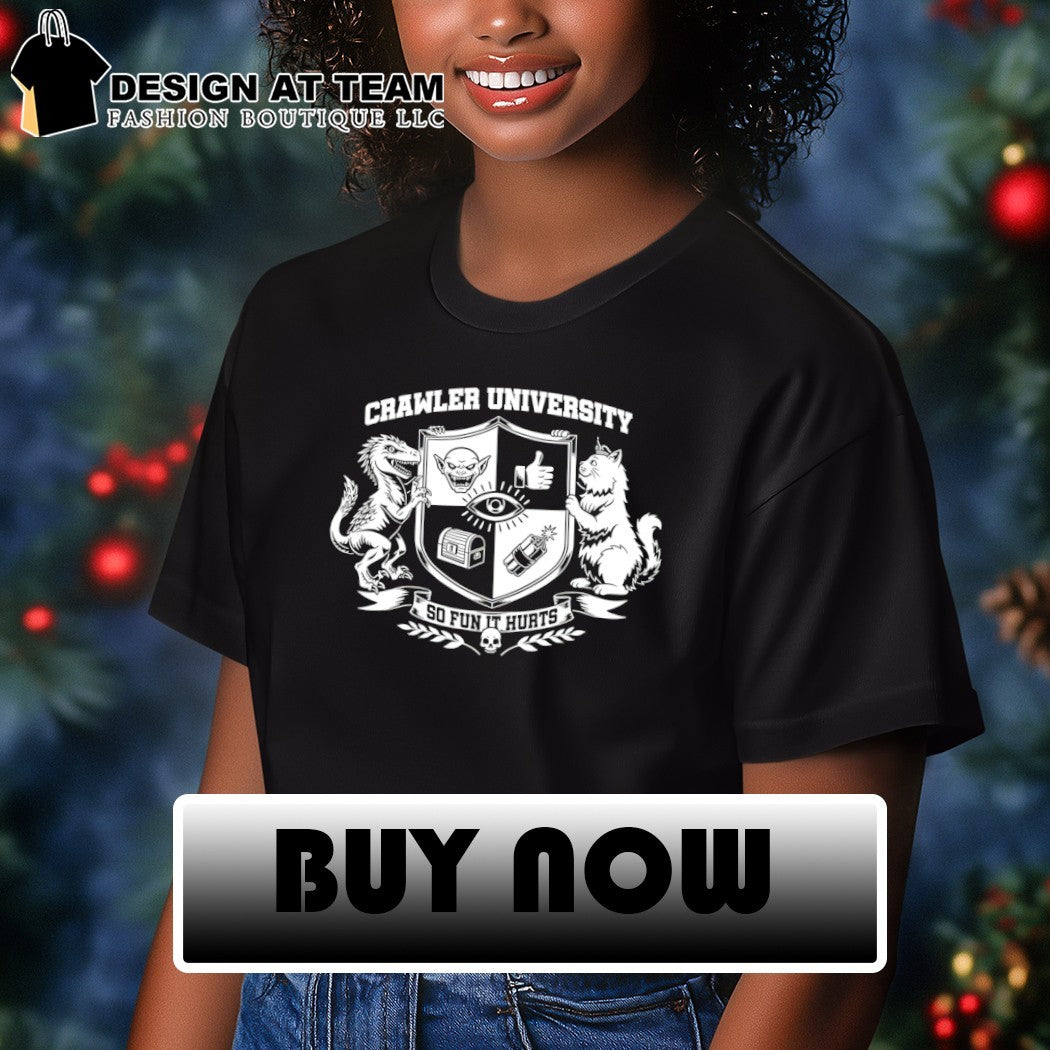 Crawler University Dungeon Crawler Carl featuring Mongo and Princess Donut 2026 shirt