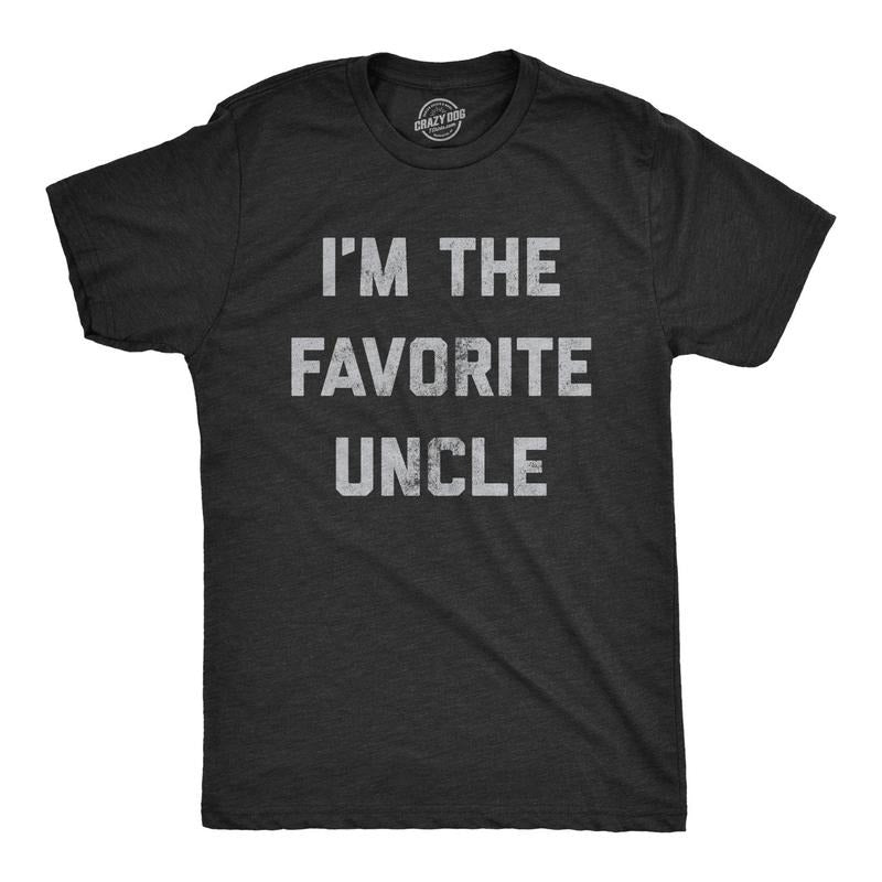 Crazy Dog Mens Funny Uncle T Shirts Sarcastic Family Tees for Guys Hoodie, Sweatshirt | UrbanDripWear.com