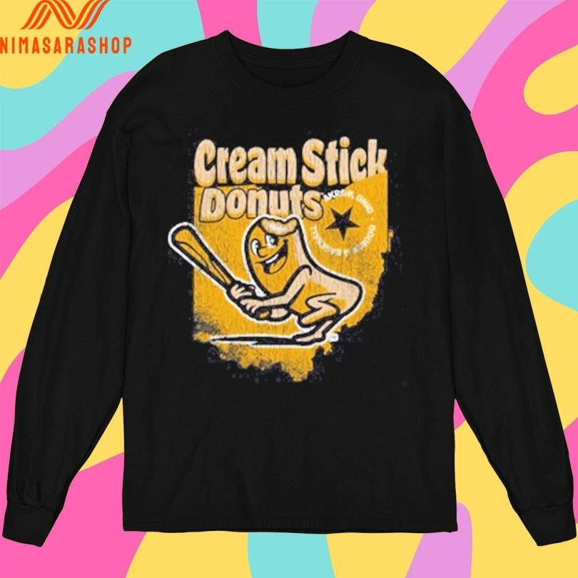 Cream Stick Donuts Ohio Baseball Shirts