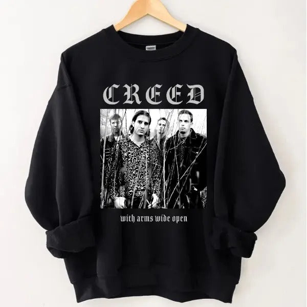Creed Band 2024 Music Concert Band Sweatshirt Creed Band Fan Shirt Hoodie | UrbanDripWear.com
