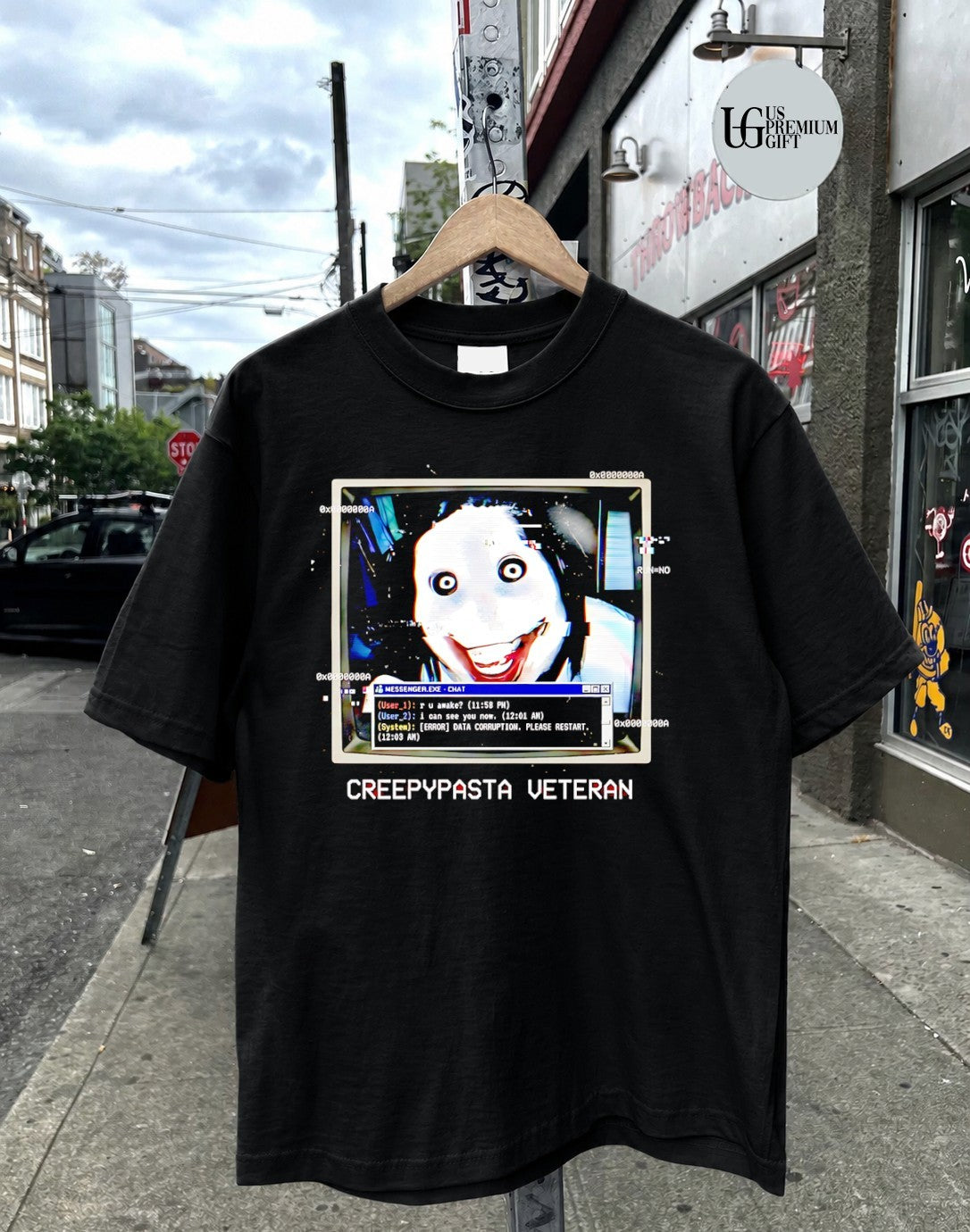Creepypasta Veteran Horror Internet shirt