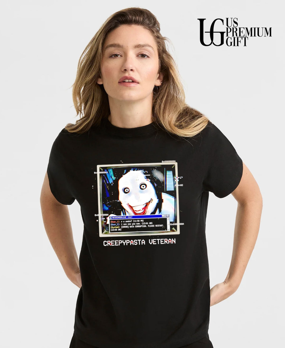 Creepypasta Veteran Horror Internet shirt