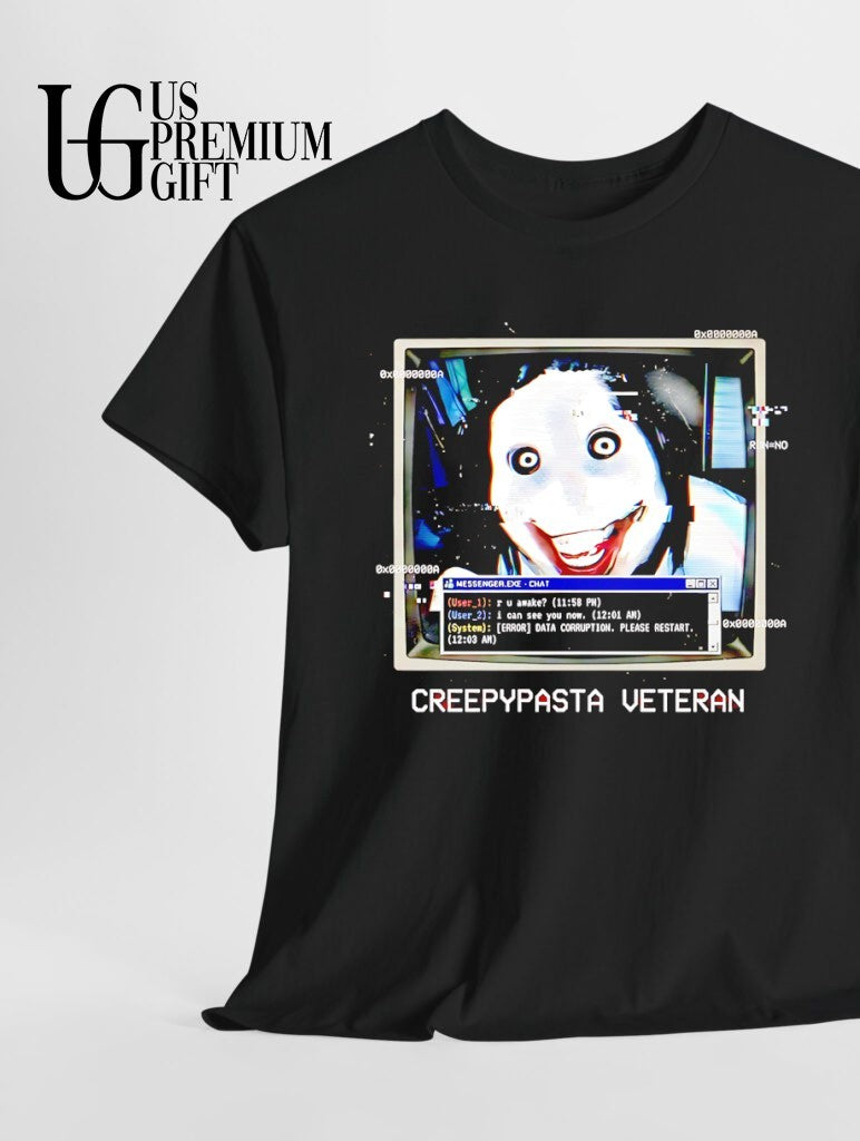 Creepypasta Veteran Horror Internet shirt