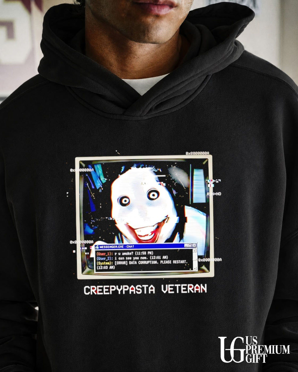 Creepypasta Veteran Horror Internet shirt