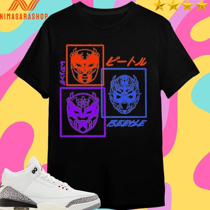Crimson Beetle 3 Faces Of Beetle Shirts